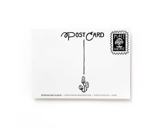 Special Delivery Forest Animal Postcard