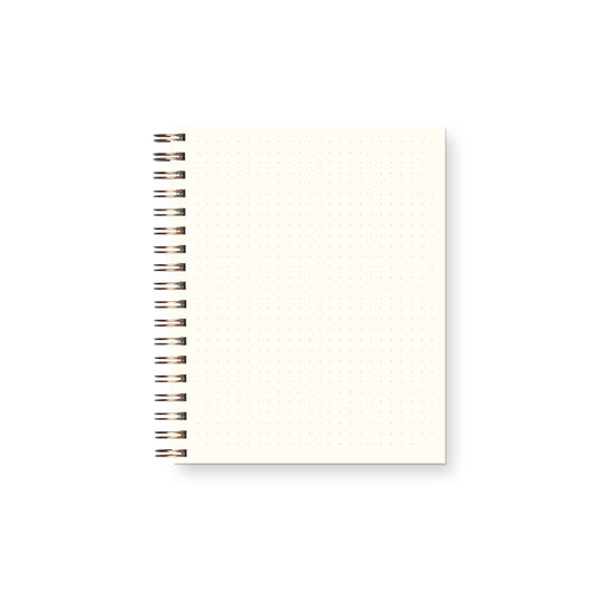 Junk Journal Beads Journal : Dot Grid Notebook