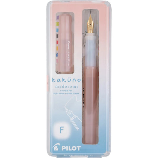 Pilot Kakuno Madoromi Fountain Pen — Gold Nib