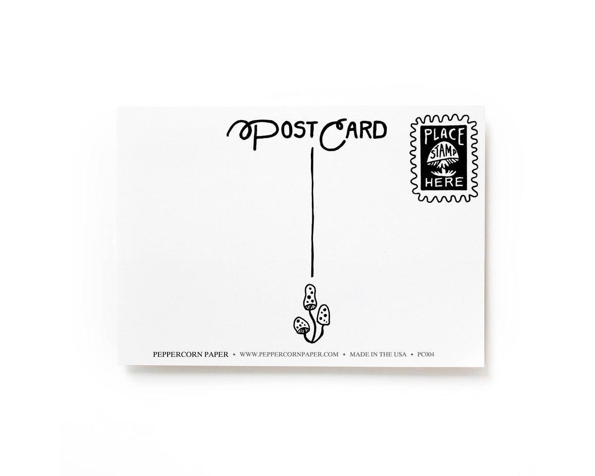Special Delivery Forest Animal Postcard