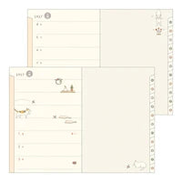 Midori Pocket Diary B6 2027 — Cat