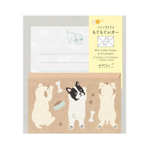 Midori Mini Letter Set with Stickers — 936 Hungry Dog