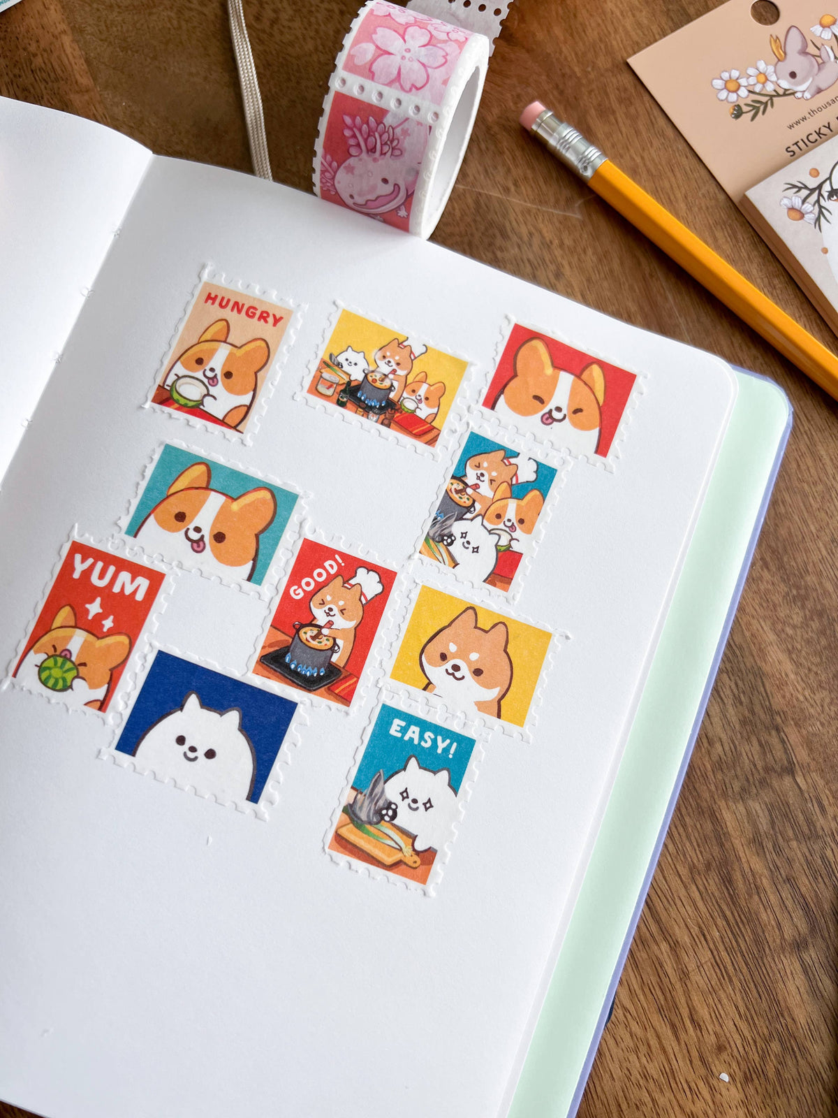 Stamp Washi Tape - Soup Season