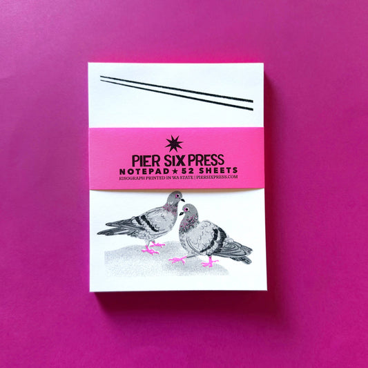 Pigeons! 'Little Jotter' Notepad 