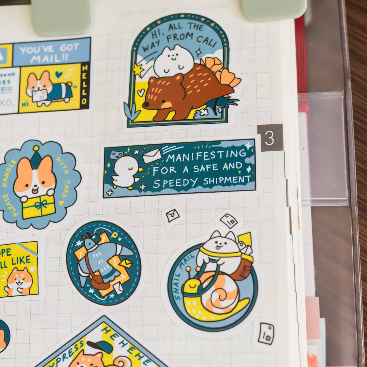 Sticker Sheet - Delivery Service
