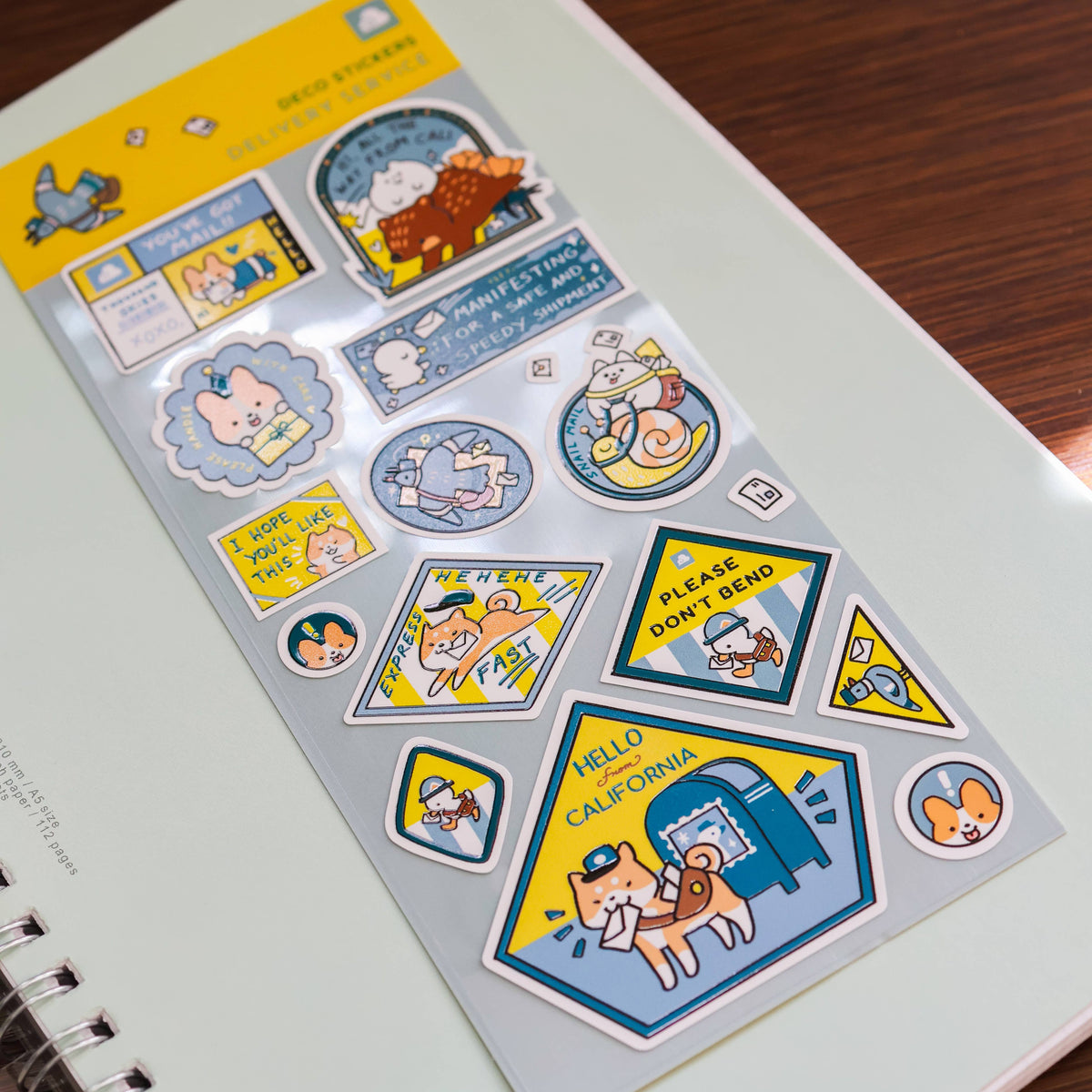 Sticker Sheet - Delivery Service