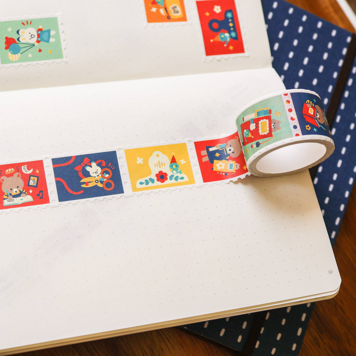 Stamp Washi Tape - A Craft Party