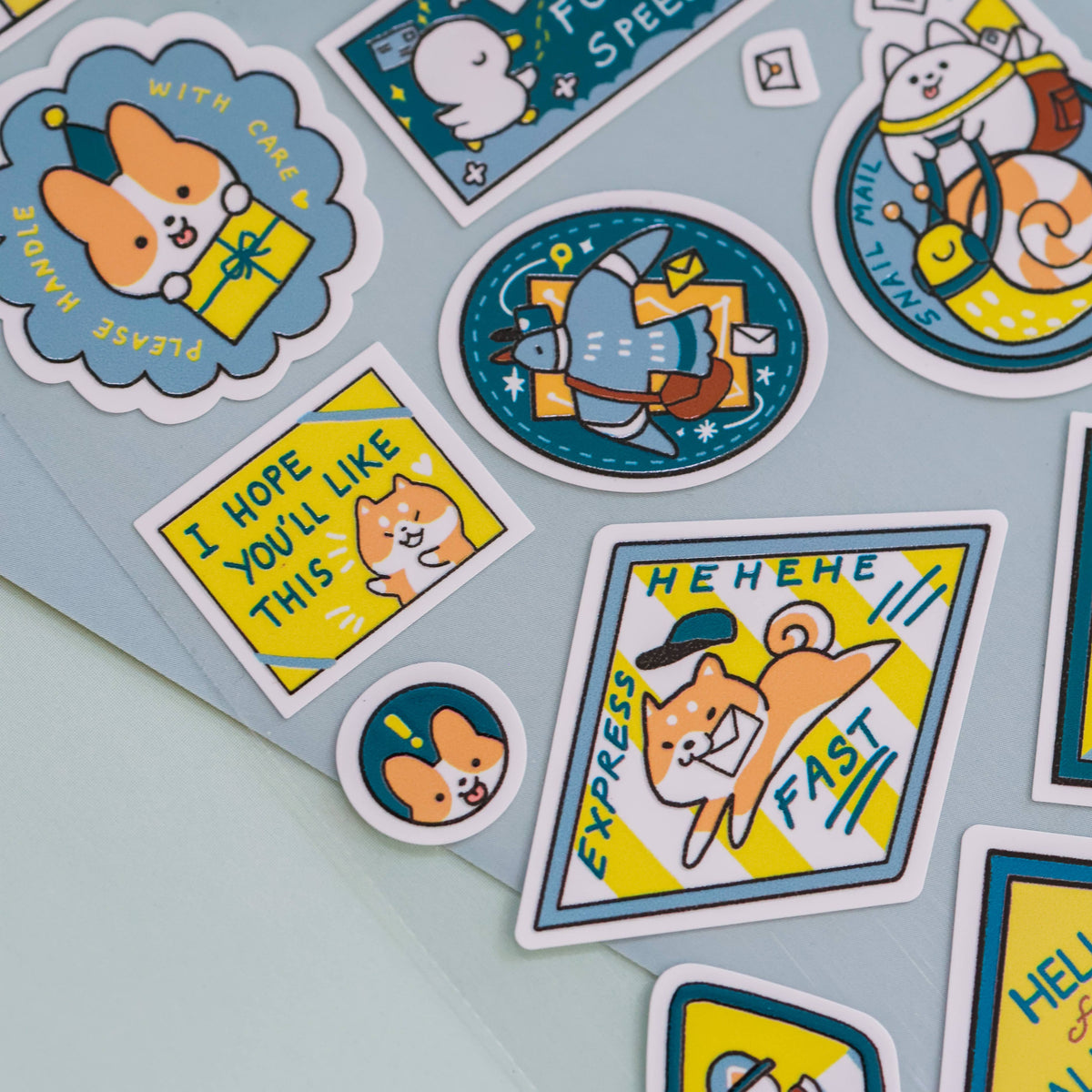 Sticker Sheet - Delivery Service